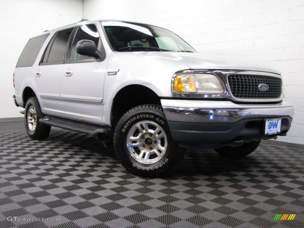 2000 Expedition XLT 4x4 - Silver Metallic / Medium Graphite photo #1