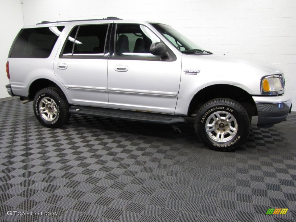 2000 Expedition XLT 4x4 - Silver Metallic / Medium Graphite photo #3