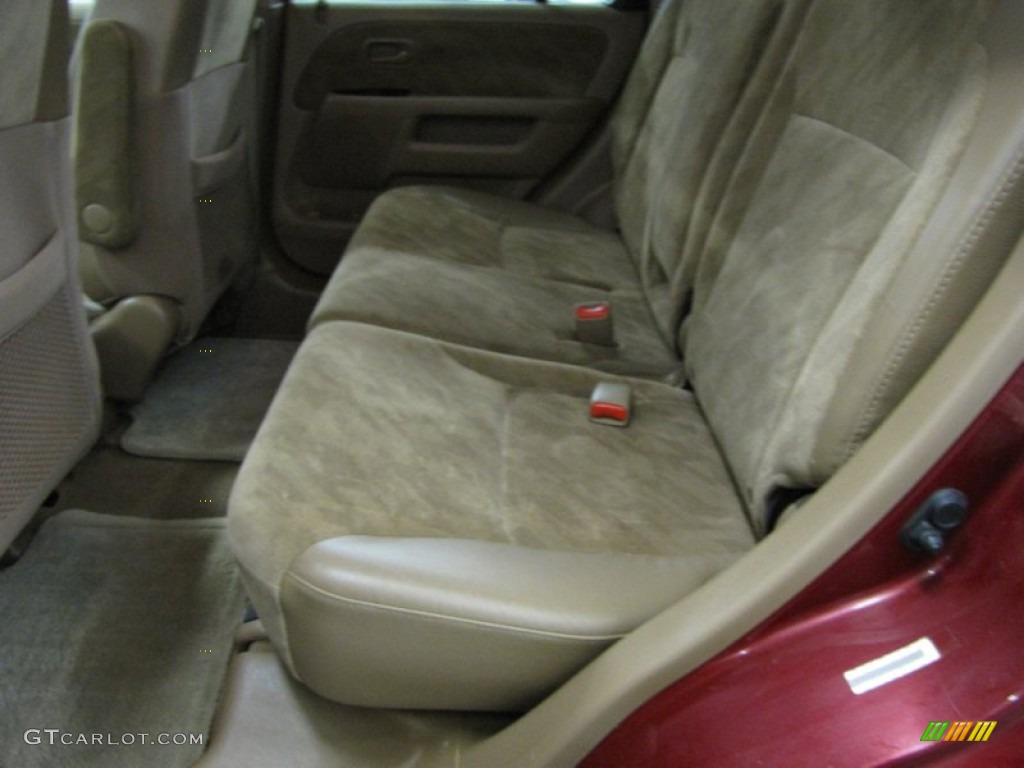 2004 CR-V EX 4WD - Chianti Red Pearl / Saddle photo #7
