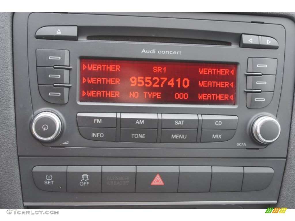 2010 Audi A3 2.0 TFSI Audio System Photo #75606845