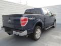 2013 Blue Jeans Metallic Ford F150 Lariat SuperCrew 4x4  photo #3