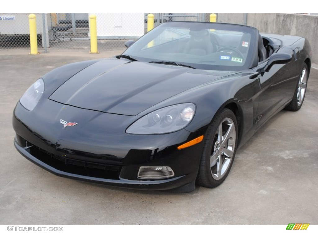 Black 2010 Chevrolet Corvette Convertible Exterior Photo #75606959