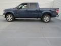 2013 Blue Jeans Metallic Ford F150 Lariat SuperCrew 4x4  photo #5