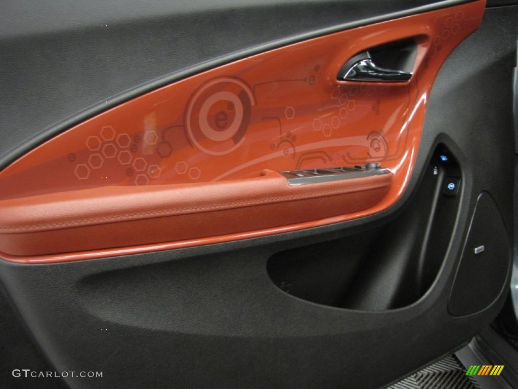 2012 Volt Hatchback - Cyber Gray Metallic / Jet Black/Spice Red/Dark Accents photo #10