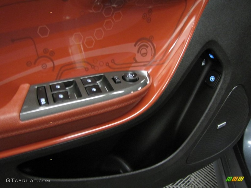 2012 Volt Hatchback - Cyber Gray Metallic / Jet Black/Spice Red/Dark Accents photo #11