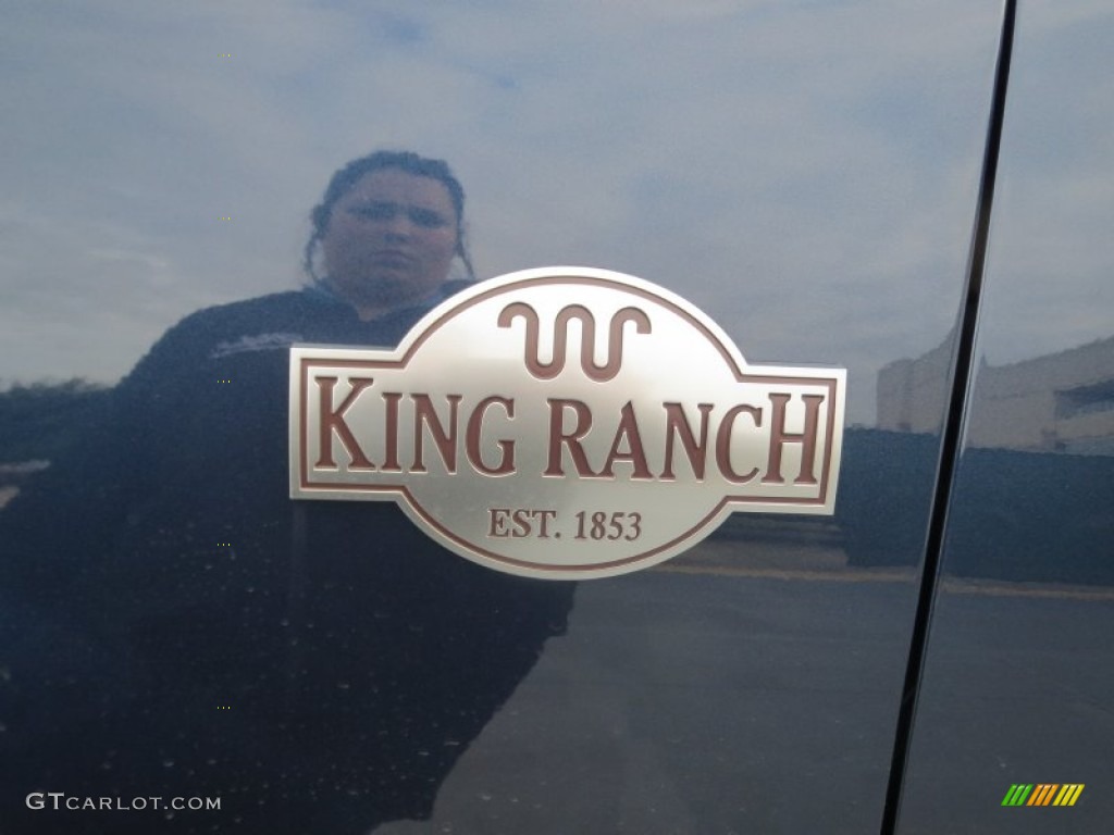 2013 Expedition King Ranch - Blue Jeans / King Ranch Charcoal Black/Chaparral Leather photo #11
