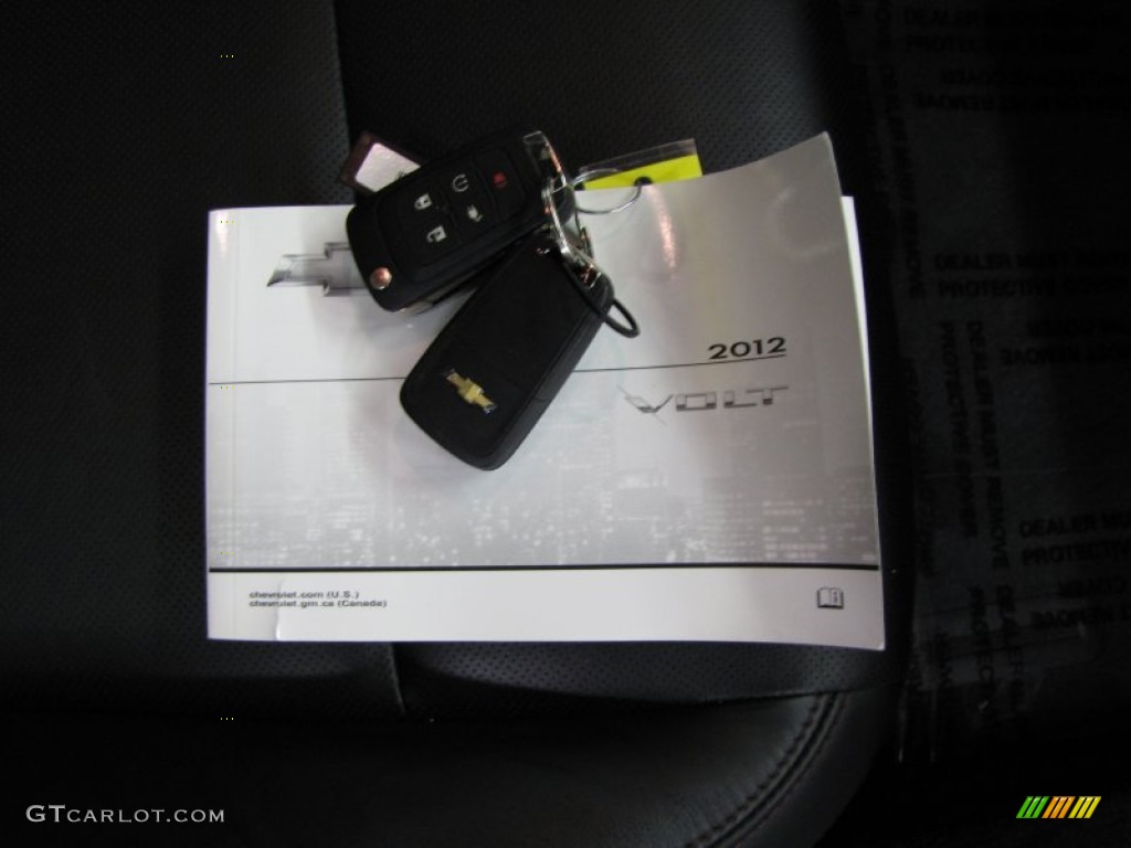 2012 Volt Hatchback - Cyber Gray Metallic / Jet Black/Spice Red/Dark Accents photo #30