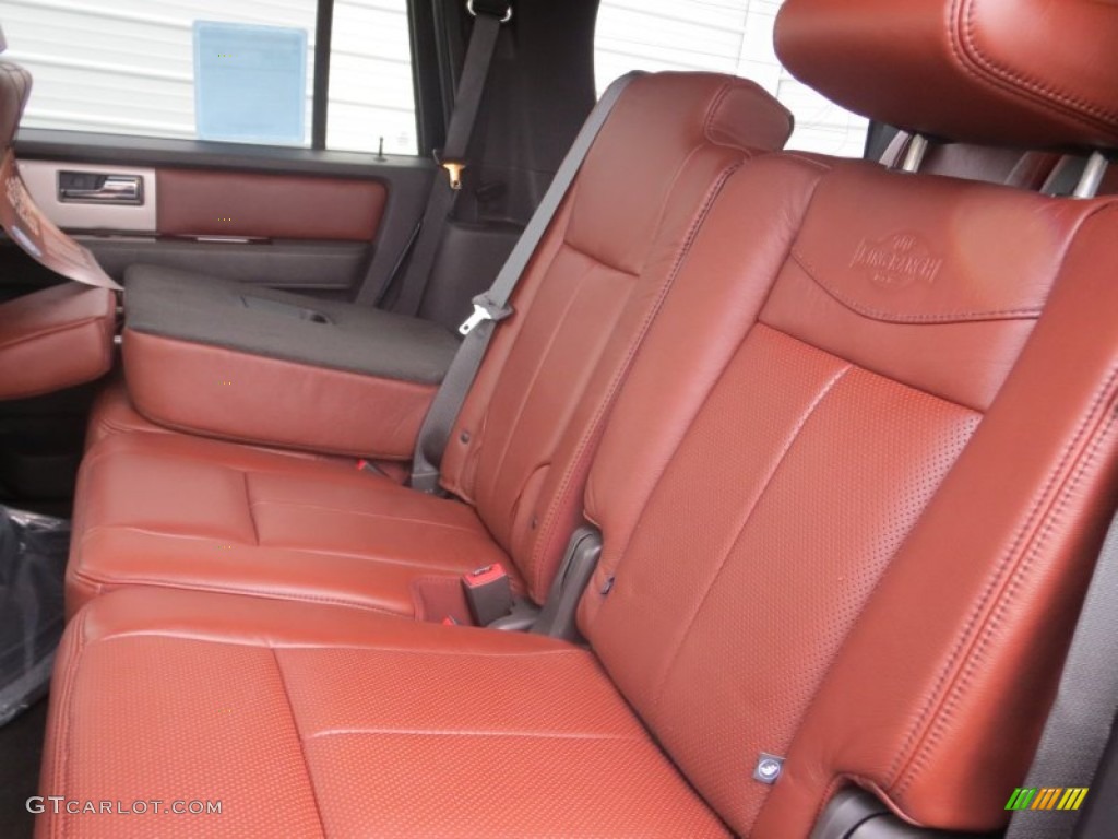 2013 Expedition King Ranch - Blue Jeans / King Ranch Charcoal Black/Chaparral Leather photo #24