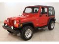 1997 Flame Red Jeep Wrangler Sport 4x4  photo #3