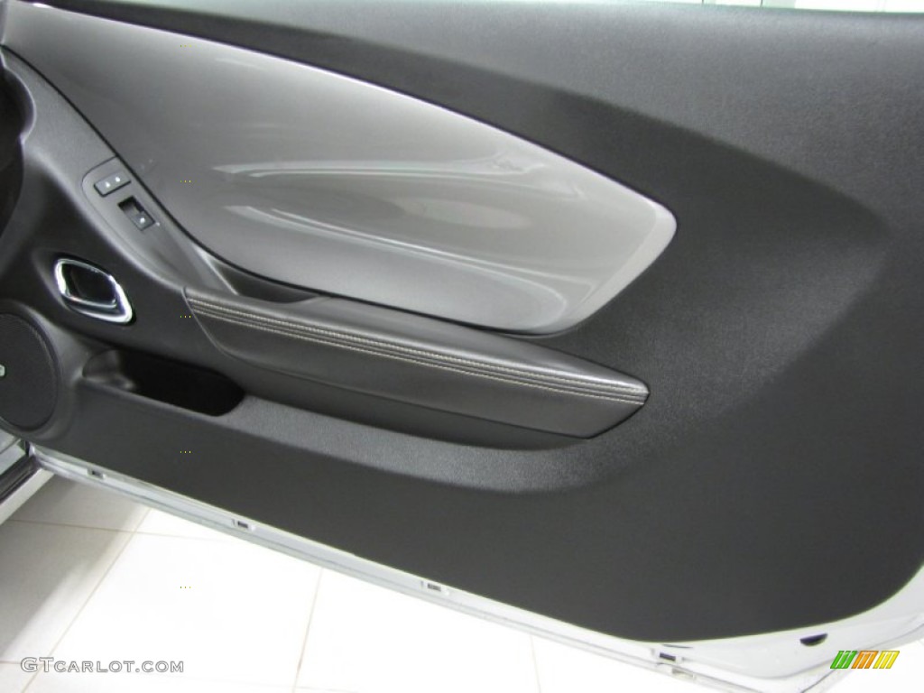 2012 Camaro LT Coupe - Silver Ice Metallic / Black photo #9