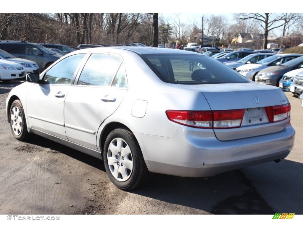 2003 Accord LX V6 Sedan - Satin Silver Metallic / Black photo #7