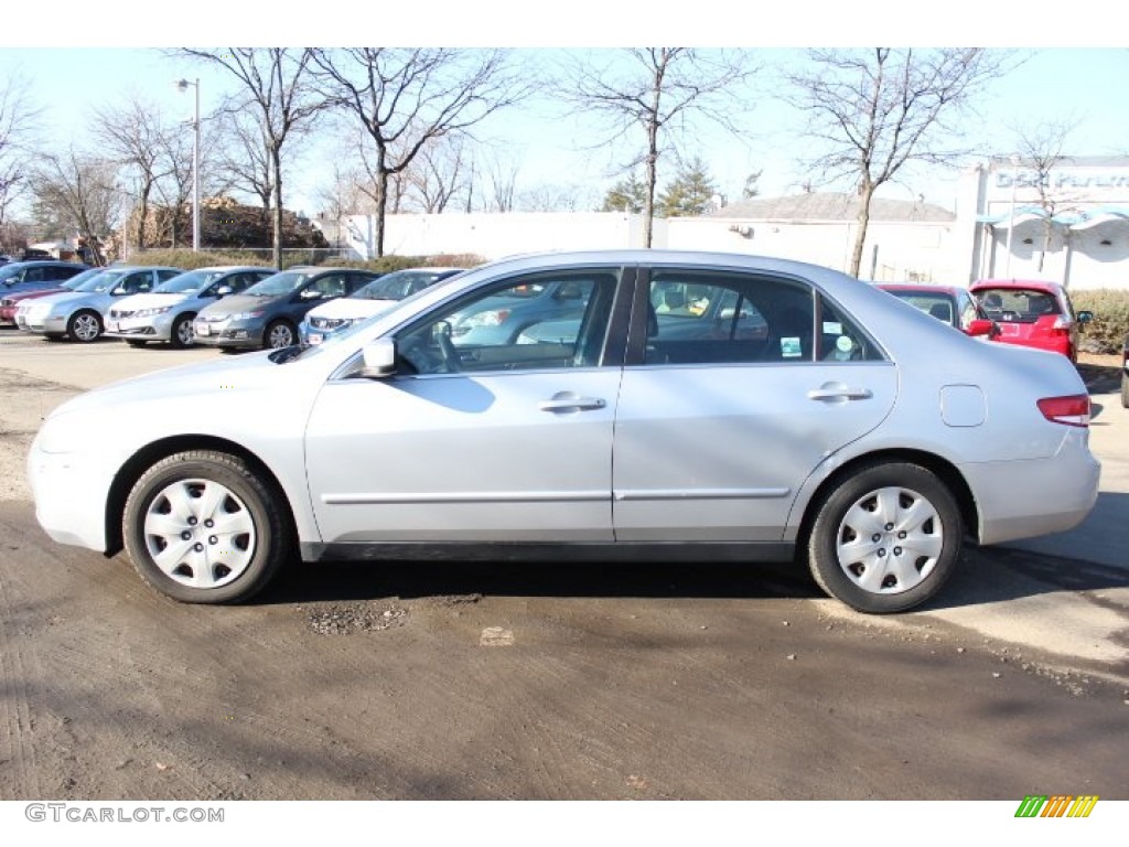 Satin Silver Metallic 2003 Honda Accord LX V6 Sedan Exterior Photo #75608564