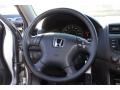 Black 2003 Honda Accord LX V6 Sedan Steering Wheel