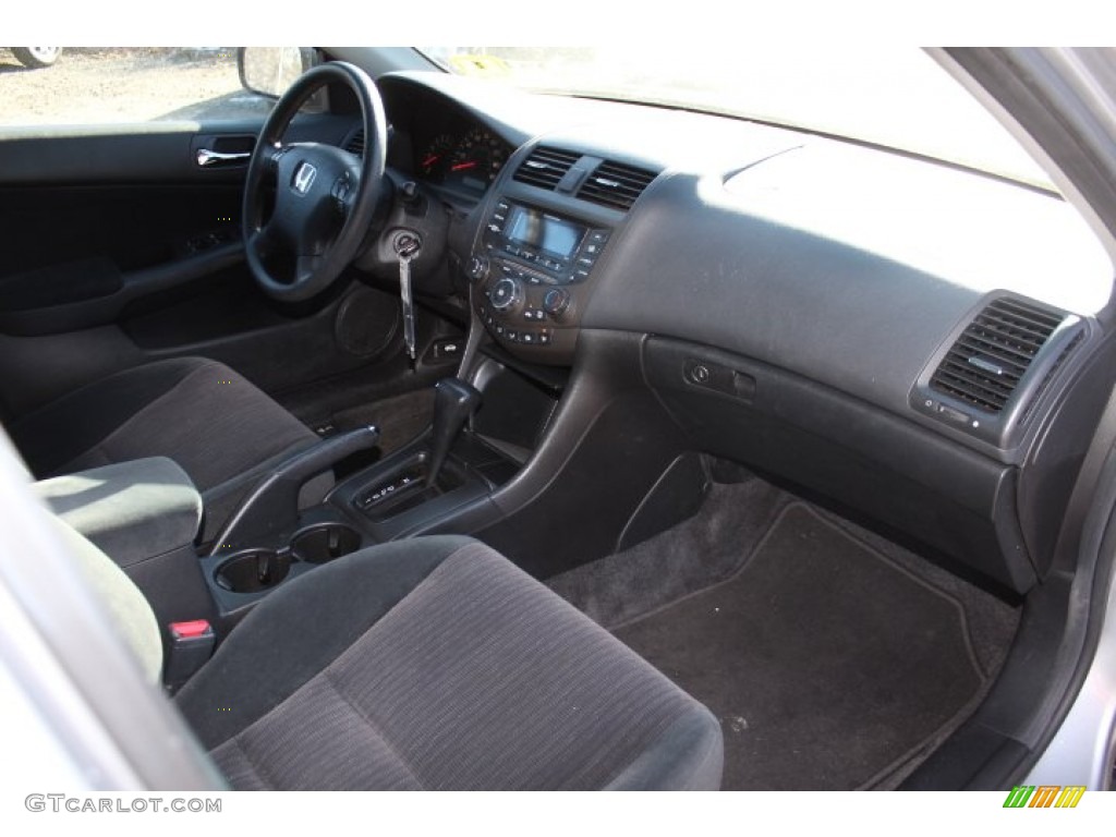 2003 Accord LX V6 Sedan - Satin Silver Metallic / Black photo #22