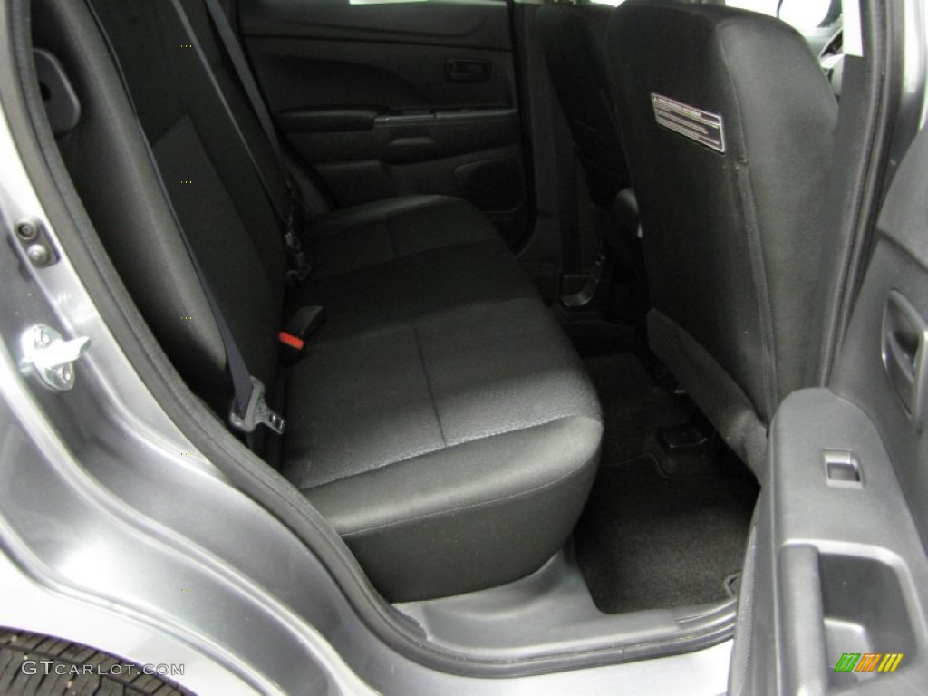 2012 Outlander Sport ES - Mercury Gray Pearl / Black photo #7