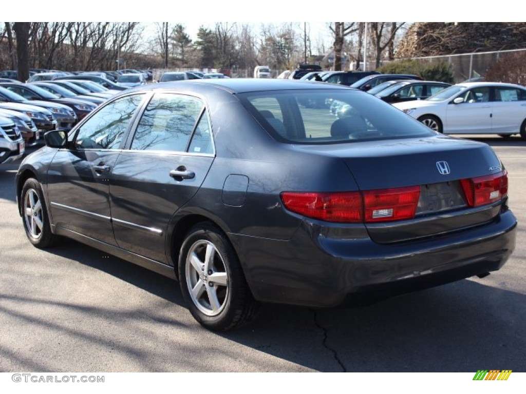 2005 Accord EX Sedan - Graphite Pearl / Gray photo #7