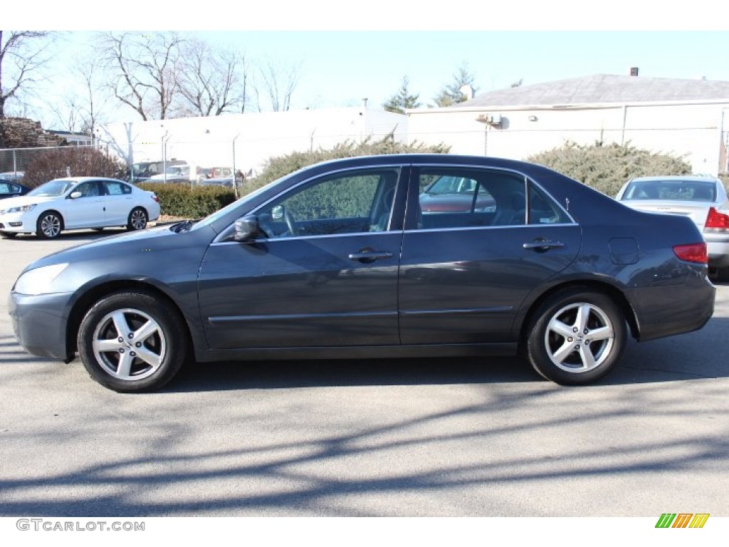 2005 Accord EX Sedan - Graphite Pearl / Gray photo #8