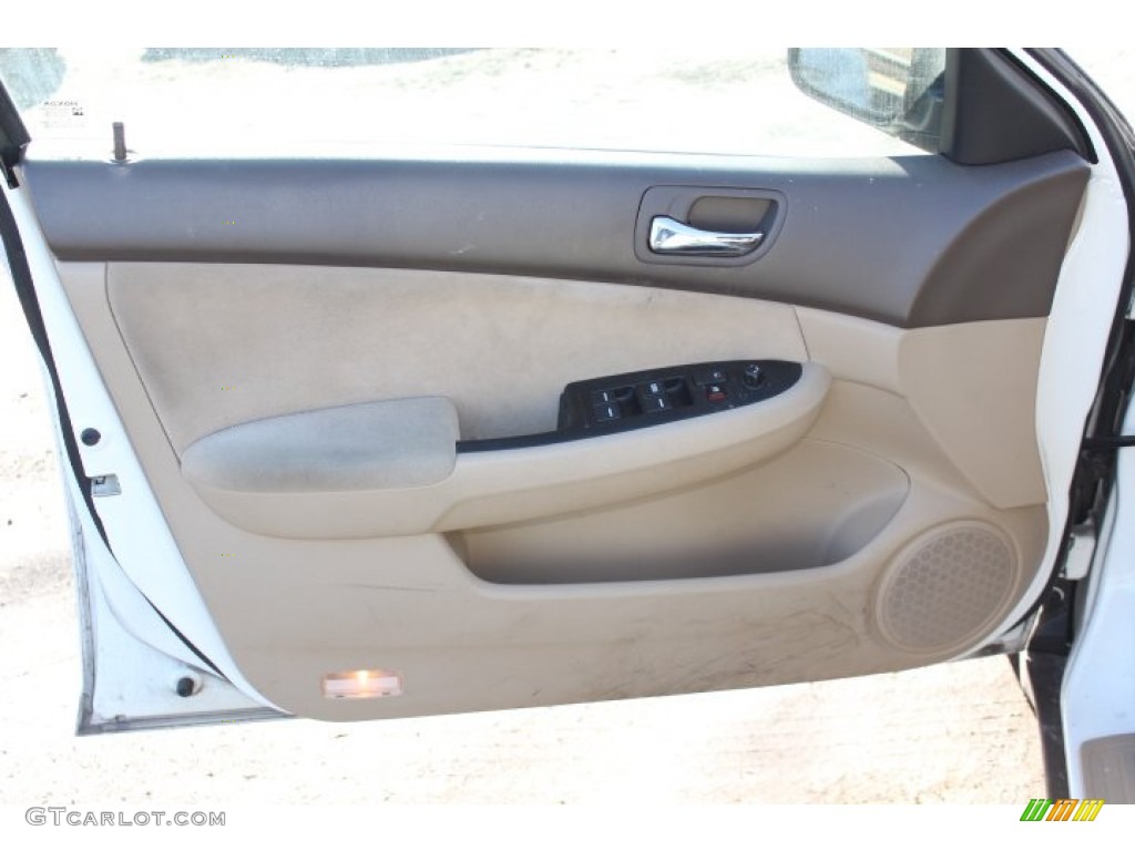 2006 Accord LX Sedan - Taffeta White / Ivory photo #9
