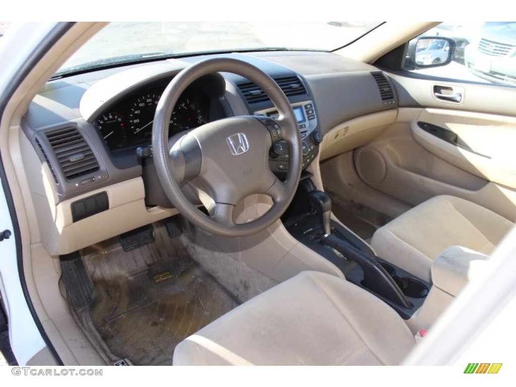 2006 Accord LX Sedan - Taffeta White / Ivory photo #10