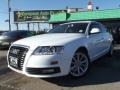 2009 Ibis White Audi A6 3.0T quattro Sedan  photo #1