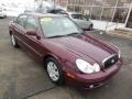 2005 Ruby Red Hyundai Sonata GL  photo #2