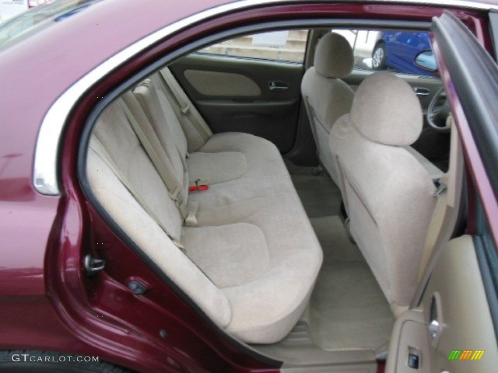 2005 Sonata GL - Ruby Red / Beige photo #15