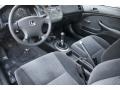 2003 Honda Civic Black Interior Prime Interior Photo