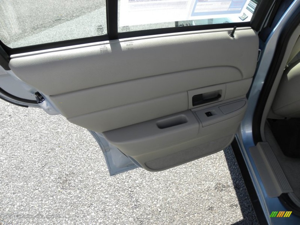 2011 Crown Victoria LX - Light Ice Blue Metallic / Light Camel photo #8