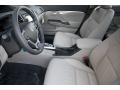 Beige 2013 Honda Civic EX-L Sedan Interior Color