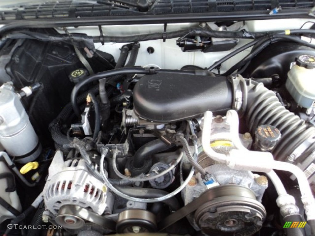 2000 Oldsmobile Bravada AWD Engine Photos