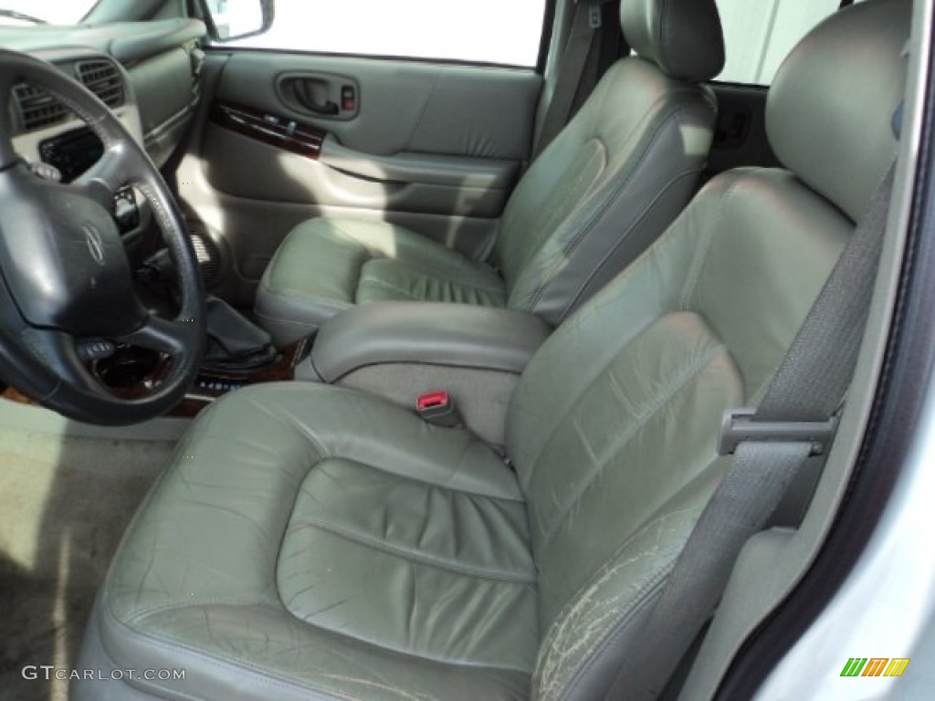 Pewter Interior 2000 Oldsmobile Bravada AWD Photo #75614896