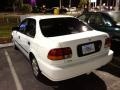 Taffeta White - Civic LX Sedan Photo No. 5