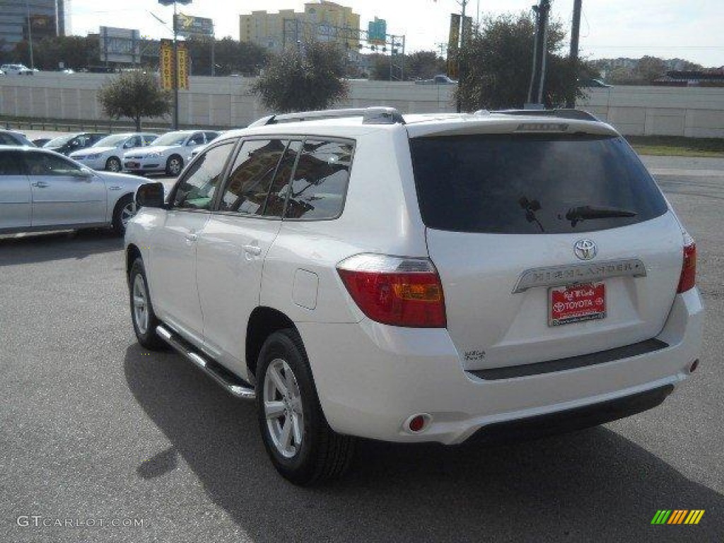 2010 Highlander SE - Blizzard White Pearl / Sand Beige photo #6