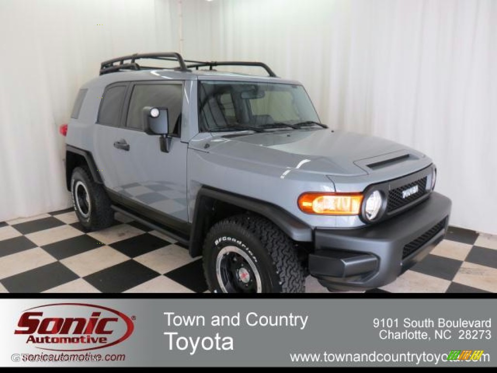 2013 FJ Cruiser Trail Teams Special Edition 4WD - Trail Teams Cement Gray / Dark Charcoal photo #1