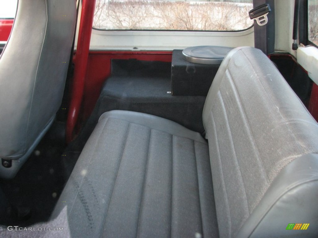 1994 Wrangler S 4x4 - Poppy Red / Black photo #10