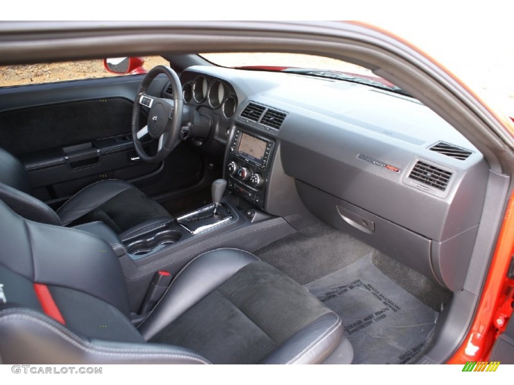 2010 Dodge Challenger SRT8 Dark Slate Gray Dashboard Photo #75618810
