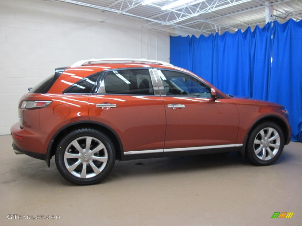 2006 FX 35 AWD - Autumn Copper Metallic / Graphite photo #8