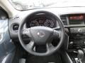 Charcoal 2013 Nissan Pathfinder S Steering Wheel