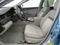 2012 Toyota Camry Ash Interior Front Seat Photo