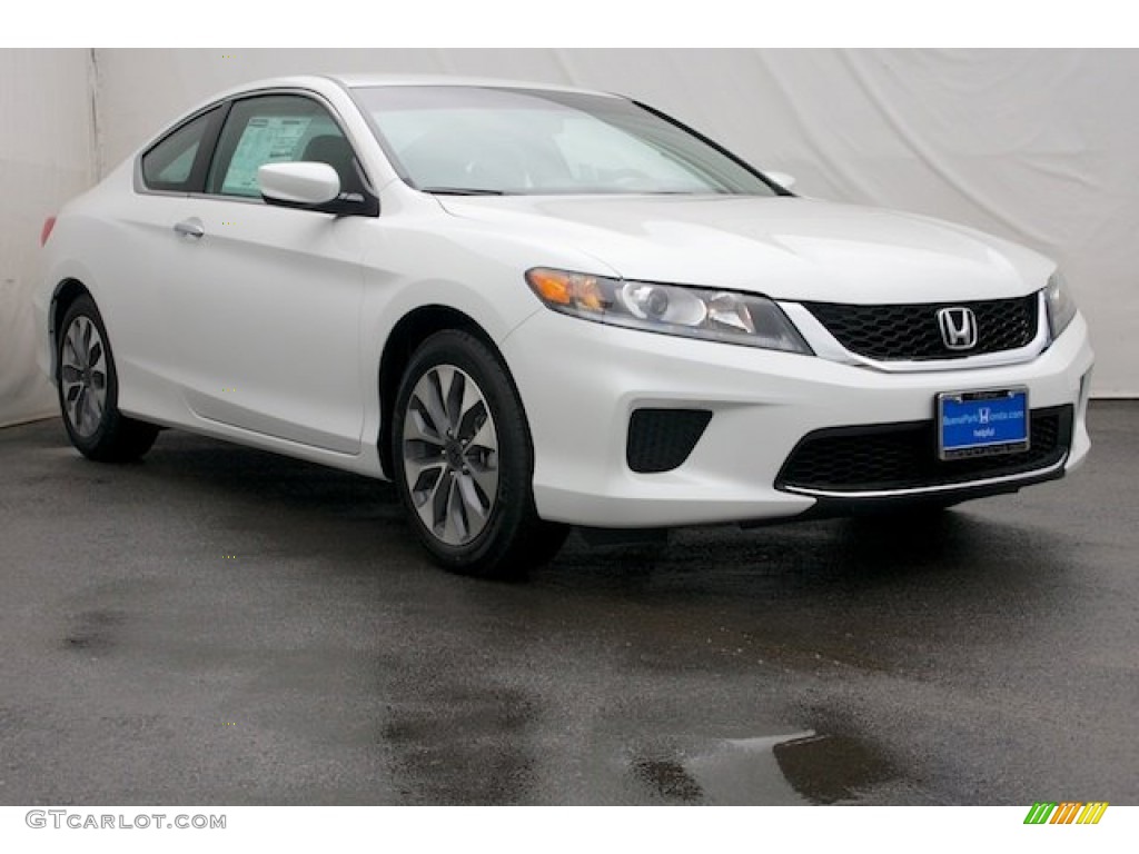 2013 Accord LX-S Coupe - White Orchid Pearl / Black/Ivory photo #1