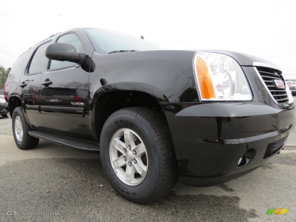 2013 Yukon SLE - Onyx Black / Ebony photo #1