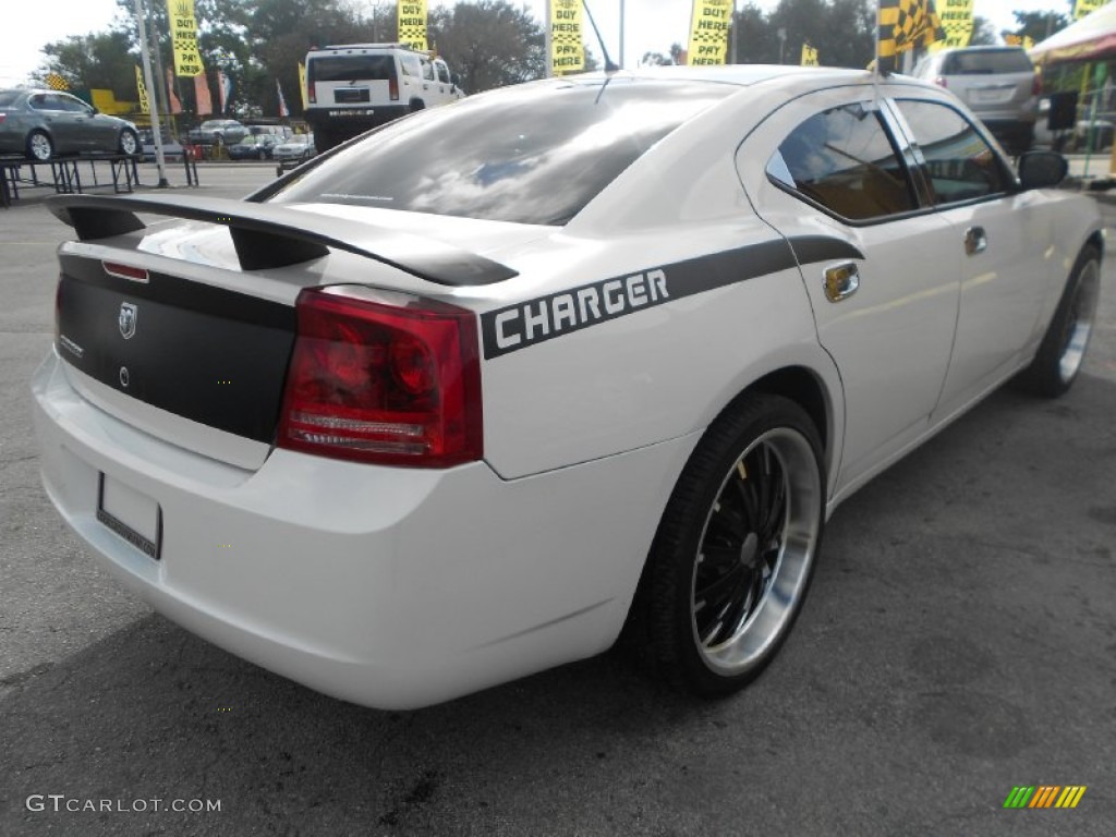 2008 Charger SE - Cool Vanilla Clear Coat / Dark/Light Slate Gray photo #7