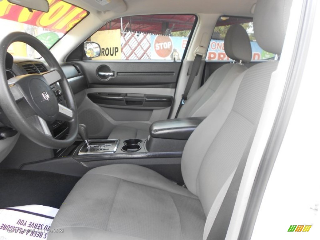 2008 Charger SE - Cool Vanilla Clear Coat / Dark/Light Slate Gray photo #17