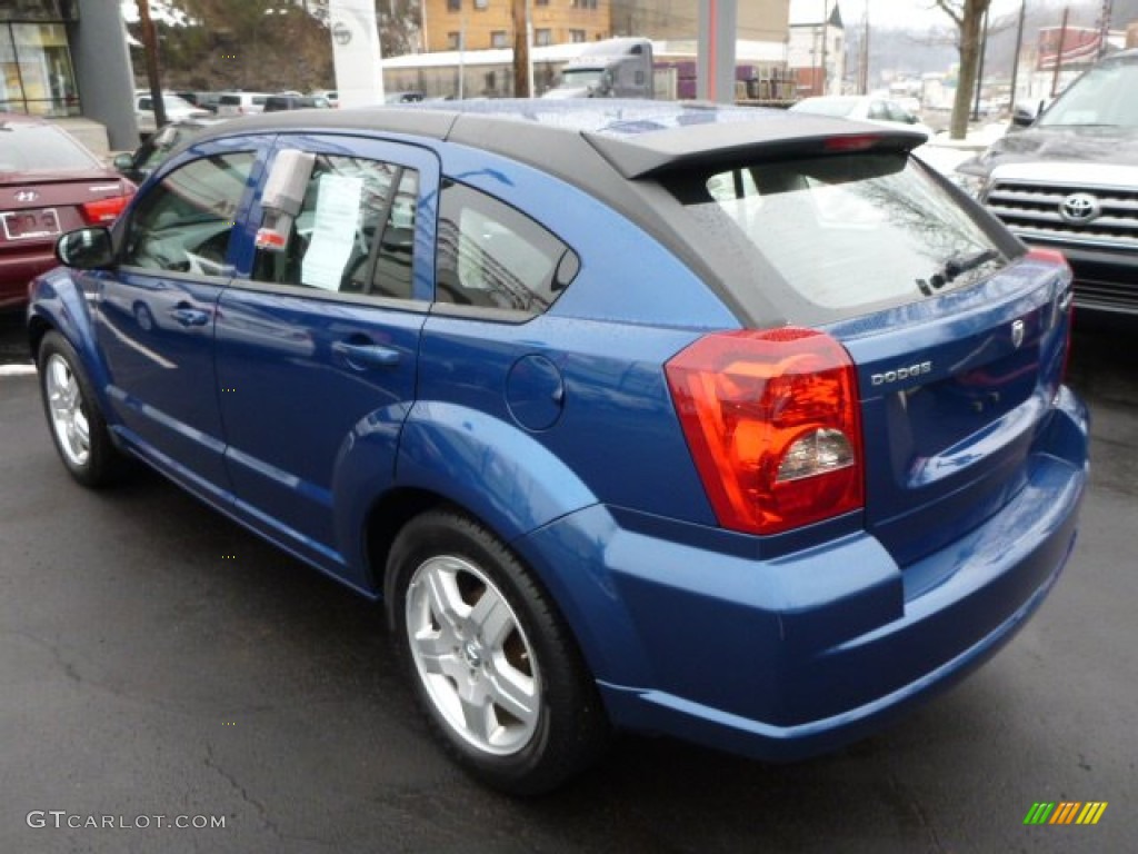 2009 Caliber SXT - Deep Water Blue Pearl / Dark Slate Gray photo #10