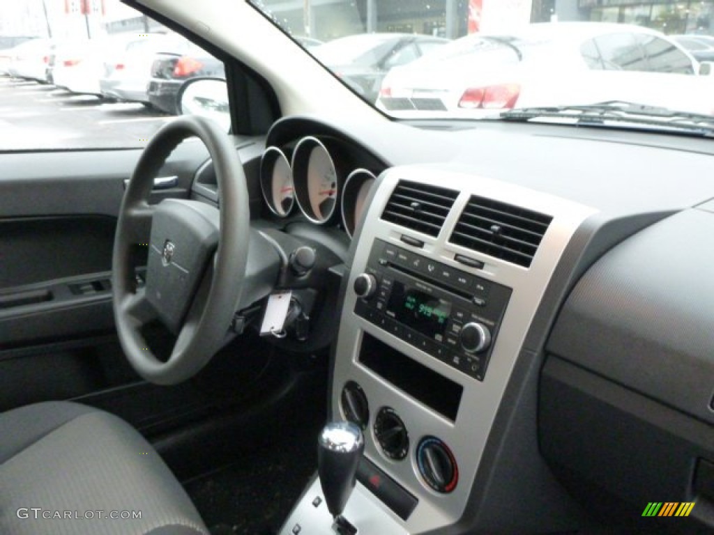 2009 Caliber SXT - Deep Water Blue Pearl / Dark Slate Gray photo #14