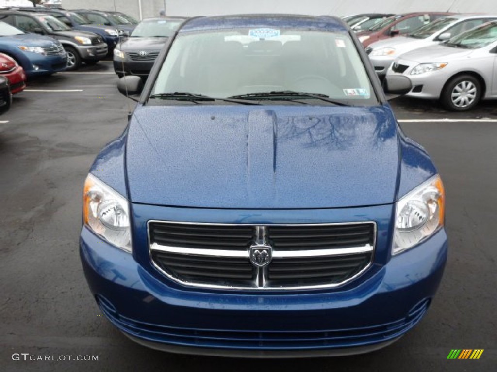2009 Caliber SXT - Deep Water Blue Pearl / Dark Slate Gray photo #15