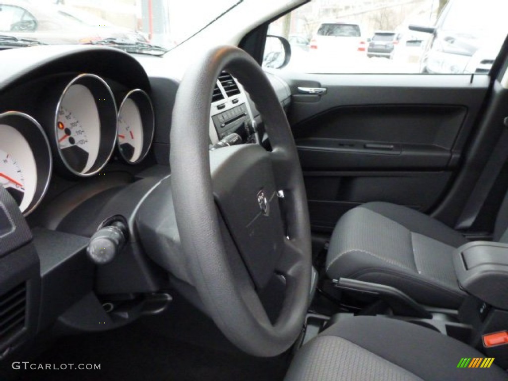 2009 Caliber SXT - Deep Water Blue Pearl / Dark Slate Gray photo #18