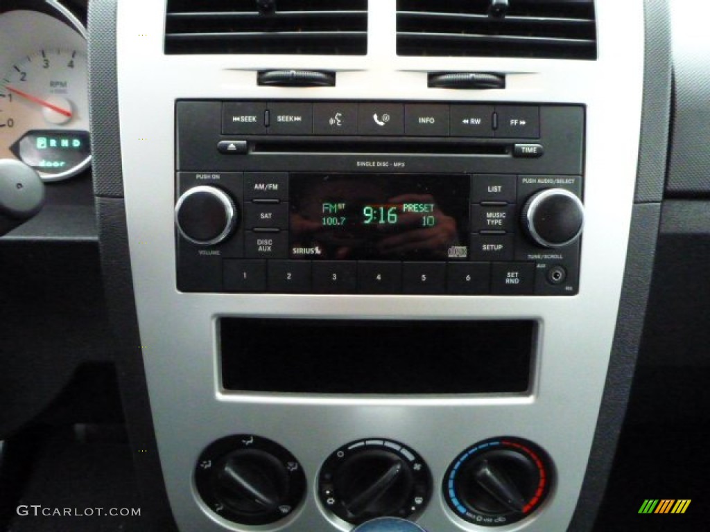 2009 Caliber SXT - Deep Water Blue Pearl / Dark Slate Gray photo #19