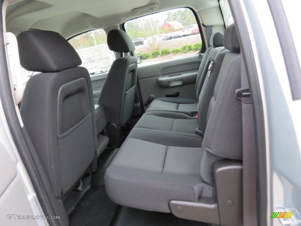 2013 Silverado 1500 Work Truck Crew Cab - Silver Ice Metallic / Dark Titanium photo #12