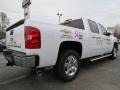 2013 Summit White Chevrolet Silverado 1500 LT Crew Cab  photo #7